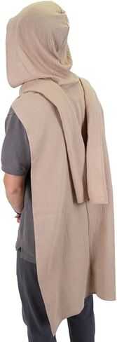 Sand Dune Cape Cloak Desert Wasteland Chani Costume Cosplay Burning Man Festival Shawl Wrap Scarf Post Apocalytic in Kuwait