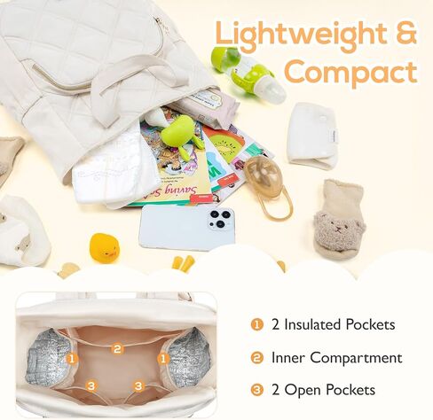 mommore Diaper Bag Backpack, Small Diaper Backpack for Travel, Lightweight Drawstring Baby Bag with Stroller Straps in Kuwait