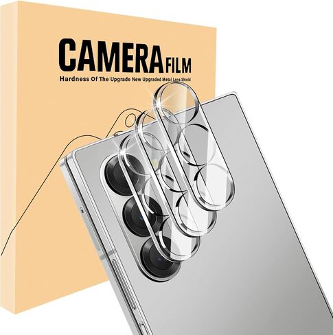 3 Pack for Samsung Galaxy Z Fold 6 Camera Lens Protector,Tempered Glass 9 Hardness Anti-Scratch High Definition Camera Screen Protector for Galaxy Z Fold 6 in Saudi Arabia
