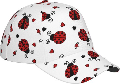 Ladybug Cap Cute Baseball Cap Cute Sun Hat Adjustable Cap Funny Hat Trucker Hat Cap for Women Men in Saudi Arabia