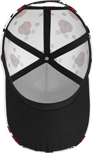 Ladybug Cap Cute Baseball Cap Cute Sun Hat Adjustable Cap Funny Hat Trucker Hat Cap for Women Men in Saudi Arabia