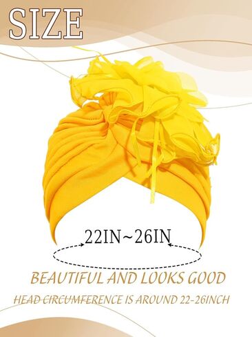 HeadWrap Hair Turbans African Turban Flower Pearl Crystal Twisted Head Turban for Women Fashion in Saudi Arabia