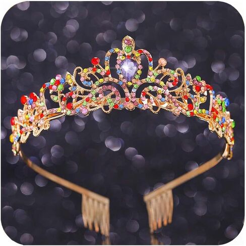 Kilshye Crystal Wedding Crowns and Tiaras Rhinestone Bridal Headband Prom Princess Headpiece for Women and Girls in Saudi Arabia