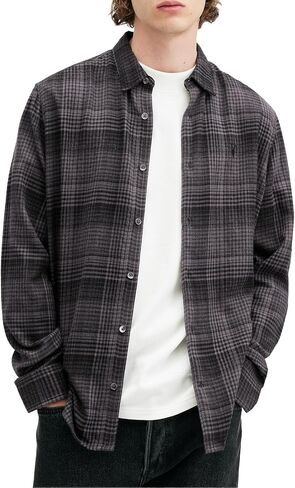AllSaints Men's Sonik Long Sleeve Shirt in Saudi Arabia