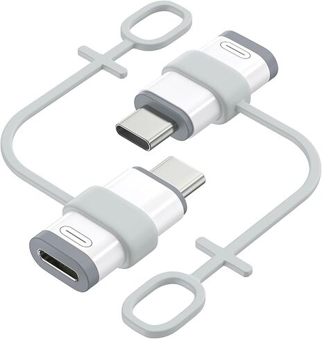 MoKo Lightning Female to USB C Male Adapter 4 Pack, USB-C to Lightning Adapter for iPhone 15 Pro Max Plus, iPad Air/Pro, iPhone to USB C Adapter Support Charging/Data Sync, NOT for Audio/OTG in Saudi Arabia