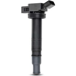 A-Premium Ignition Coil Compatible with Toyota & Scion Vehicles - 2.4L, 2.7L, 4.0L - 4Runner 2003-2010, Camry 2006-2011, Corolla 2009-2010, Tacoma 2016-2021, Tundra 2005-2011, xB 2010-2015