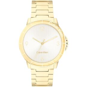 Calvin Klein Vivacious - Women's 3H Quartz Watch Stainless Steel - Water Resistant 3 Bar - A Sporty Style for Women's Fashion - 36 mm