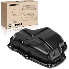 A-Premium Engine Oil Pan Sump with Drain Plug Compatible with Nissan Versa 2020-2023, Kicks 2018-2023, 1.6L, Replace # 111105RF1A, 111105RB1A