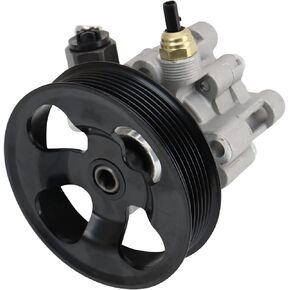 TRQ Power Steering Pump Compatible with 07-12 Lexus ES350 05-12 Toyota Avalon 07-11 Camry