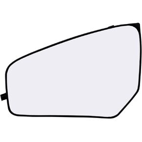 Driver Side Mirror Glass Assembly With Plastic Backing Plate (Non-Heated) Compatible with 2007-2012 Nissan Sentra (Sedan 4-Door Models)
