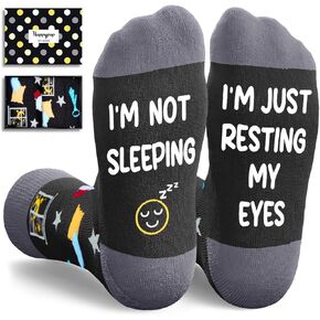 HAPPYPOP Birthday Gifts For Men - Gifts For Older Men Old People, Gifts For Dad Husband Grandpa Grandparents, Father Day Gifts Socks Christmas Stocking Stuffers