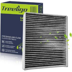 Cabin Air Filter- Coconut Shell Activated Carbon Replacement for Car Passenger CP966, CF11966, 6091C -Applicable for Buick/Cadillac/Chevrolet/GMC,more+