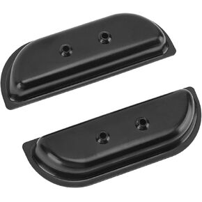 Door Panel Arm Rest Cups,1pair Door Panel Arm Rest Cups Metal Cup Holder Replacement for Ford F?100 1973 to 1979 Black