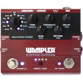 Wampler Catacombs Reverb and Delay Pedal