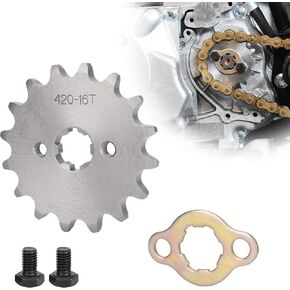 420 16T 17mm Front Engine Sprocket For 50cc 70cc 110cc 125cc 140cc 160cc ATV Dirt Bike Quad TaoTao Roketa Sunl