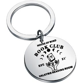 KUIYAI Novel Merchandise Gift A Court of Thorns and Roses Gift House Of Wind Keychain Velaris Gift Valkyrie Gift Reader Gift