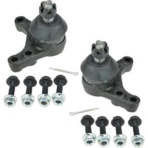 TRQ Front Upper Ball Joint Set Compatible with 1995-2004 Toyota Tacoma