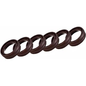 6Pcs Spark Plug Tube Seal Gasket/Spark Plug Gasket 5184778AB Compatible With Jeep Wrangler JK JL Gladiator JT Cherokee Grand Cherokee 3.6L 2012-2024