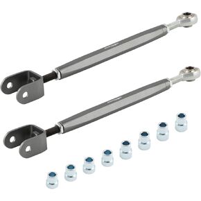 maXpeedingrods Rear Toe Arms for Nissan 350Z Z33 2003-2009, for Infiniti G35 2003-2007, Adjustable Rear Toe -2° to +2°, Gray