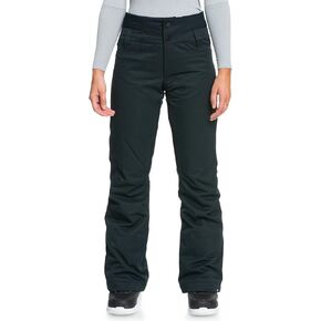 Roxy Women's Diversion Snow Pants with DryFlight Technology, True Black, Small