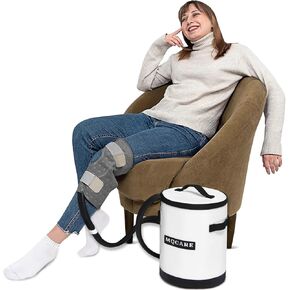 Knee Ice Machine Ice Machine for Knee After Surgery Cold Therapy Machine for Sports Injuries Sprains Reduce Swelling with Digital Timer Quiet Pump
