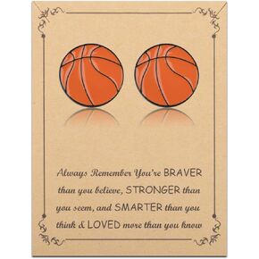 FUSTMW 2Pcs Sports Brooch Pins Sport Lover Gifts Sport Coach Birthday Gift Sport Lapel Pins Ball Brooch Sports Themed Gifts