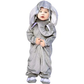 IKALI Kids Elephant Costume Boys Girls Toddlers Halloween Dress-up Set