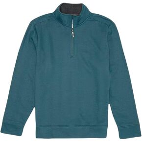 سويت شيرت رجالي من Tommy Bahama بنصف سحاب نيو كاسل (الولايات المتحدة، ألفا، كبير، عادي، عادي، أخضر غابي) in Kuwait