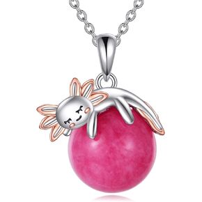 Animals Necklace Sterling Silver Cute Cat Pendant Animals Jewelry Gifts for Women
