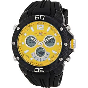 U.S. Polo Assn. Sport Men's US9494 Analog-Digital Display Analog Quartz Black Watch