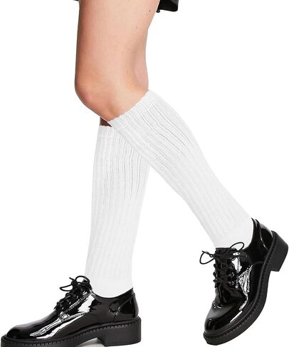 زوجان من الجوارب المترهلة للنساء من Bewudy، جوارب طويلة حتى الركبة، جوارب طويلة ناعمة، حزمة جوارب طويلة مترهلة in Kuwait