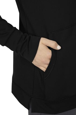 سترة صوفية للنساء من Healing Hands Scrubs Becca برقبة على شكل حرف V - أسود - مقاس XXX-Large in Kuwait