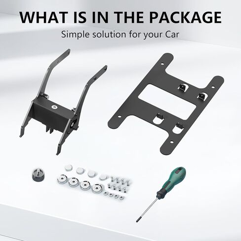 إطار لوحة ترخيص أمامي 2024 لطراز Tesla Y/3 【بدون مثقاب، قفل مخصص】حامل لوحة ترخيص، حامل لوحة ترخيص مضاد للسرقة للطراز Y 2021-2024 والطراز 3 2021-2023 (غير مناسب للطراز 3 2024) in Kuwait