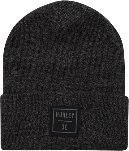 قبعة شتوية رجالية من Hurley - قبعة شتوية كلاسيكية خفيفة الوزن ومزدوجة الطبقات ومسطحة للرجال in Kuwait