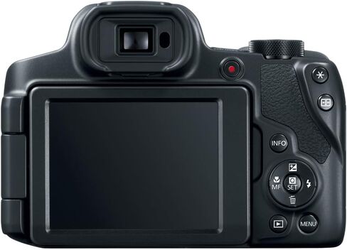 حزمة كاميرا PowerShot SX70 HS بدقة 20.3 ميجابكسل من Canon مع حقيبة كاميرا Deco Gear، وعبوتين بديلتين Vivitar LP-E12، وبطاقة ذاكرة Lexar سعة 128 جيجابايت SDXC، ومجموعة برامج التحرير الاحترافية TechSmart in Saudi Arabia