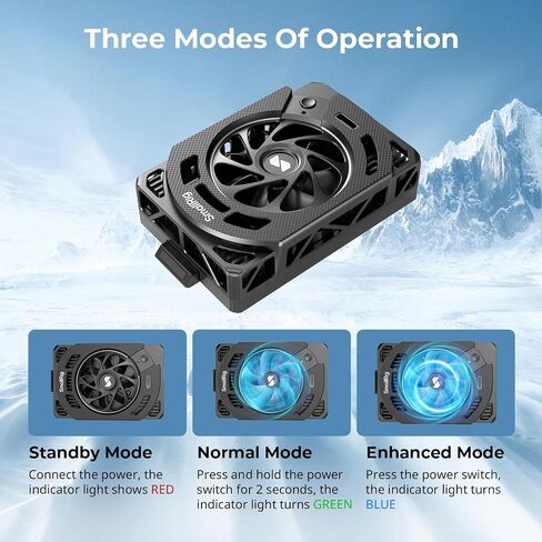 SmallRig Camera External Cooling System for Sony/for Canon/for FUJIFILM, Snap-On Cooling Fan with TEC Cooling Module for Sony ZV-E1/A7 IV/A6700/FX3, for Canon R5/R6, for FUJIFILM X-T4/X-S10-4815 in Saudi Arabia