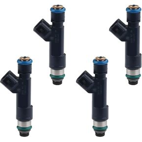 JDMON Fuel Injectors Compatible with Chevy Malibu 2.4L 2008-2011,HHR 2.2L 2008,Cobalt Pontiac G6 Saturn Sky and Vue Replacement for 2008-2010 12602480 4Pcs
