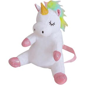 PACKOVE Unicorn Stuffed Animal Bag Unicorn Purse Animal Plush Purse Cartoon Shoulder Bag Unicorn Backpack Cute Unicorn Stuff
