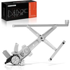 A-Premium Electric Power Window Regulator with Motor Compatible with Honda CRZ 2011-2016, Front Right Passenger Side