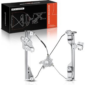 A-Premium Electric Power Window Regulator Without Motor Compatible with Nissan 350Z 2003-2009, Front Right Passenger Side, Replace# 80720CD000