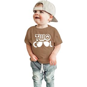 Two Cool 2nd Birthday T Shirt Boys 2nd Birthday Shirt Toddler Baby 2 Year Old Birthday Gift Tee Tops