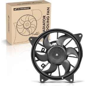 A-Premium Engine Radiator Cooling Fan Assembly Compatible with Select Nissan Models - NV1500 2012-2021, NV2500 2012-2021, NV3500 2012-2021 - Replace# 214871PD0A