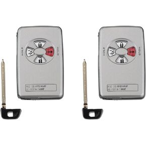 ACROPIX 314.3 MHz Key Fob Keyless Entry Remote Fit for Toyota Avalon 2005-2007 ASK System HYQ14AAF - Pack of 2 Black