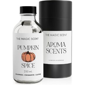 Pumpkin Spice Aroma Oil - Diffuser Oil Scent - Cold-Air & Ultrasonic Diffuser Oil - Pumpkin Essential Oil - Essential Oils for Diffusers Aromatherapy - 8.5 fl oz, 250 mL