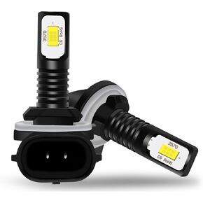 Compatible with Kubota RTV 400 500 900 1100 1140 BX1850D BX1860 BX1870-1 BX2350D BX1880 BX23s BX2380 BX2680 Light Bulbs;bright 12000LM 6000K White Light,886/894/881 fog lamp bulbs, 2-Pack