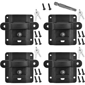 SPEEDWOW Bed Tie Down Anchors Brackets Box Link with Plates Compatible with 2015-2021 F150 F250 F350 & Raptor 2022 2021-2015 Truck Bed Tie Downs Car f150 Accessories FL3Z99000A64B FL3Z-9928408-AB