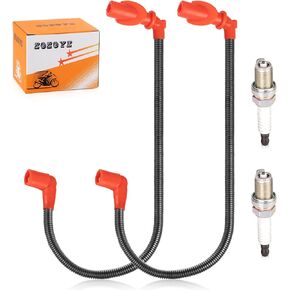 3021671 Ignition coil Spark plug Cap & Wire & Spark plug for Polaris 2005-2016 Sportsman Ranger 700 800 2008-2010 RZR 4 S 800