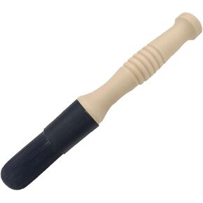 Car Parts Washer Brush, Bullet Head Parts Cleaning Brush for Cleaning Car Interior Exterior, Engine Parts, Wheel Bearing, Boats, Household Grime (Black)