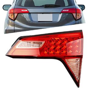 Inner Tail Light for Honda HRV 2016 2017 2018 - Brake Taillight Assembly Rear Lamp Replacement for 34155-T7S-A01 and 34155T7SA01 - Driver Left Inner Side