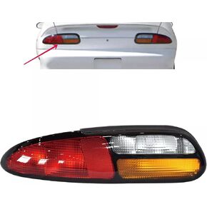 JX RACING · PERFORMANCE · ACCESSORIES Compatible with Chevrolet Camaro Z28 SS 1993-2002 Rear Tail Lights Lamps Pair Four Bulb Holes Set